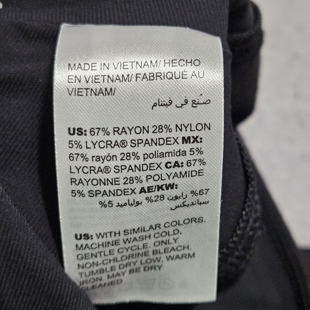 Soma Smoothing Ponte Leggings‎ Size XS Pull-On Stretch Comfort Pants Black NEW - Picture 9 of 13